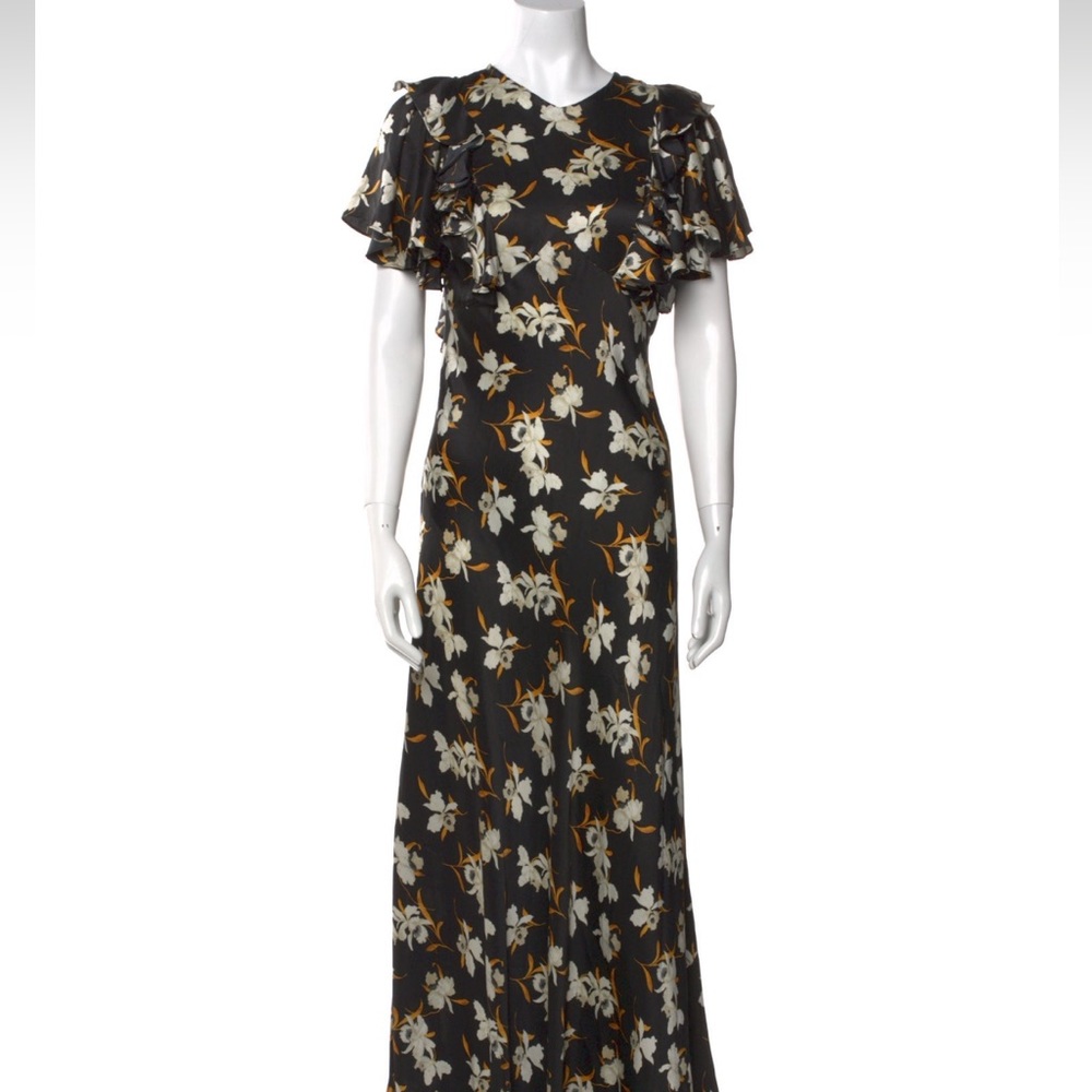 Doen silk long dress